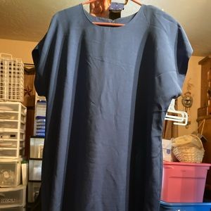 Cute blue dress with belt simple makes things cute